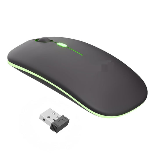 Dual Mode Wireless Mouse LED Rechargeable