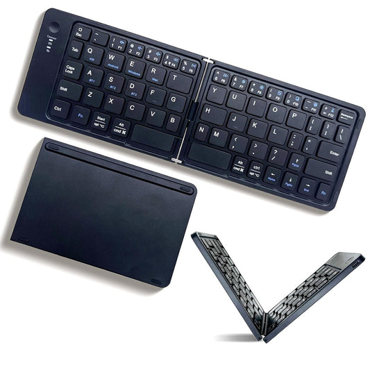 Foldable Bluetooth Keyboard 67 Keys Black