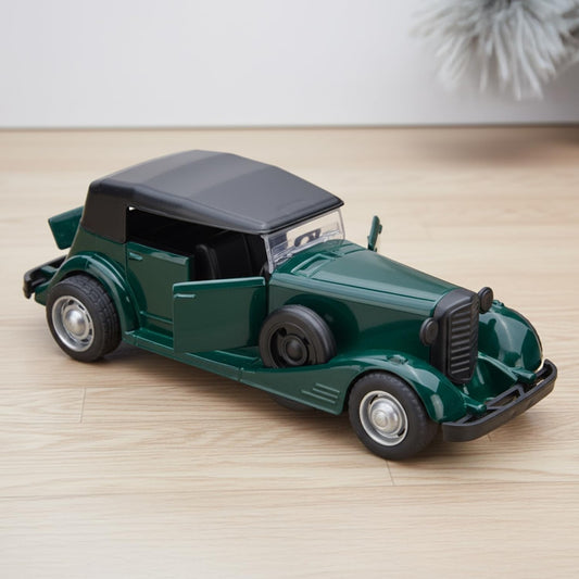 Die Cast Vintage Car Toy Green