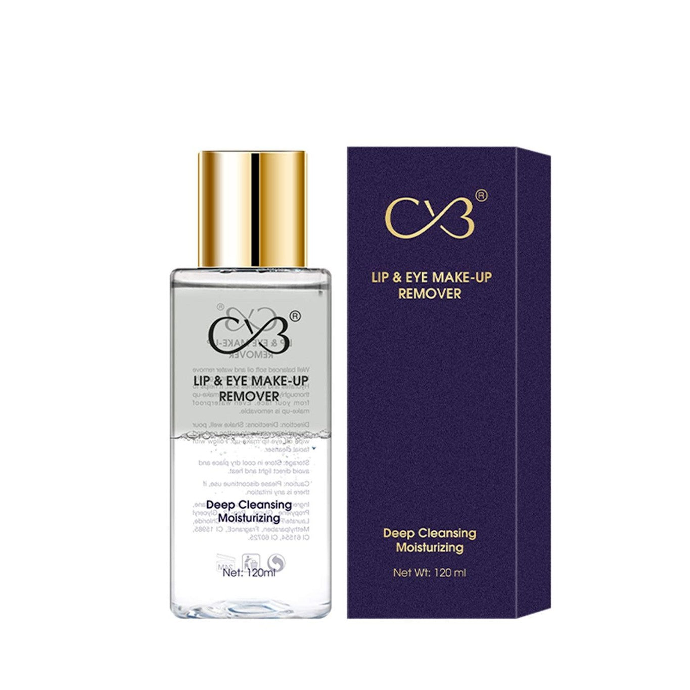 CVB MR-501 Lip & Eye Make-Up Remover for Deep Cleansing