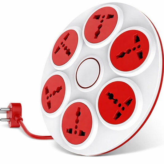 Power Strip with LED Indicator Switch