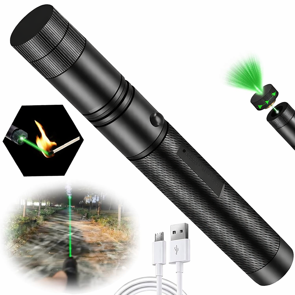 Rechargeable Green Laser Pointer Torch