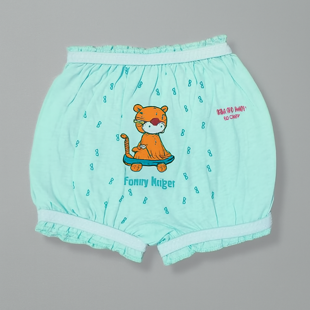 Kids Cotton Underwear, Drawer, Briefs, Panty-Blue (Size-6-7 YEAR) |