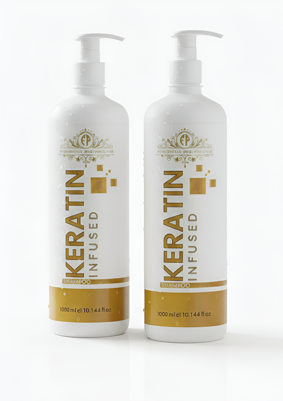 Pack of 02 Infused Hair Shampoo 1000ml