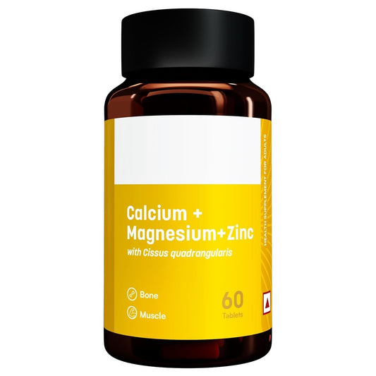 Calcium Magnesium Zinc Tablets 60 Count