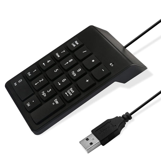 USB Numeric Keypad 18 Keys Slim