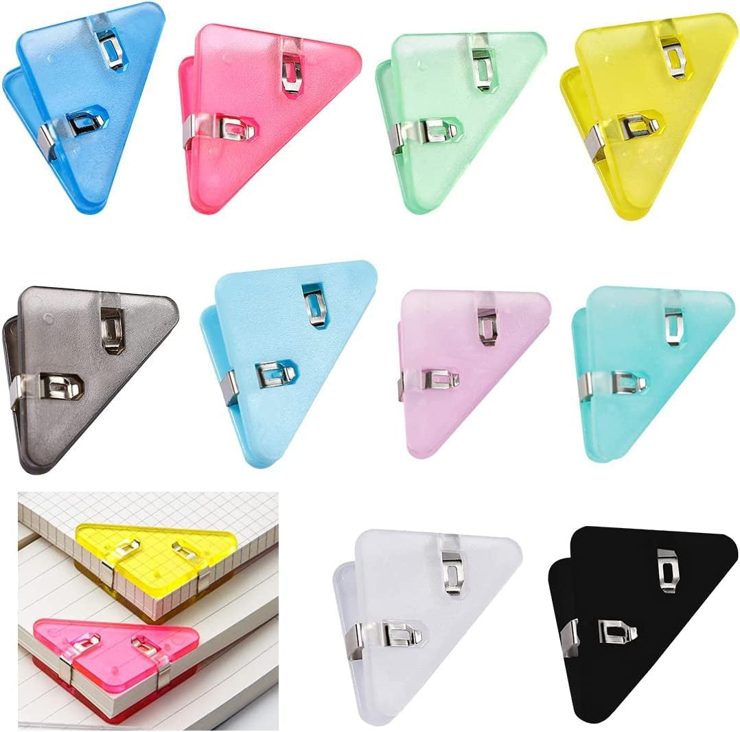 Triangle Paper Clips Set of 10