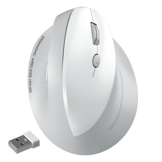 Vertical Wireless Mouse Dual Mode Rechargeable