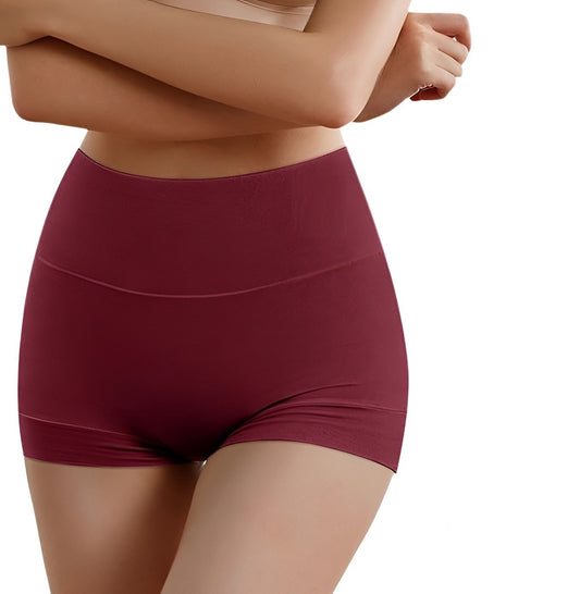 Boy Shorts Underwear for Women-Maroon