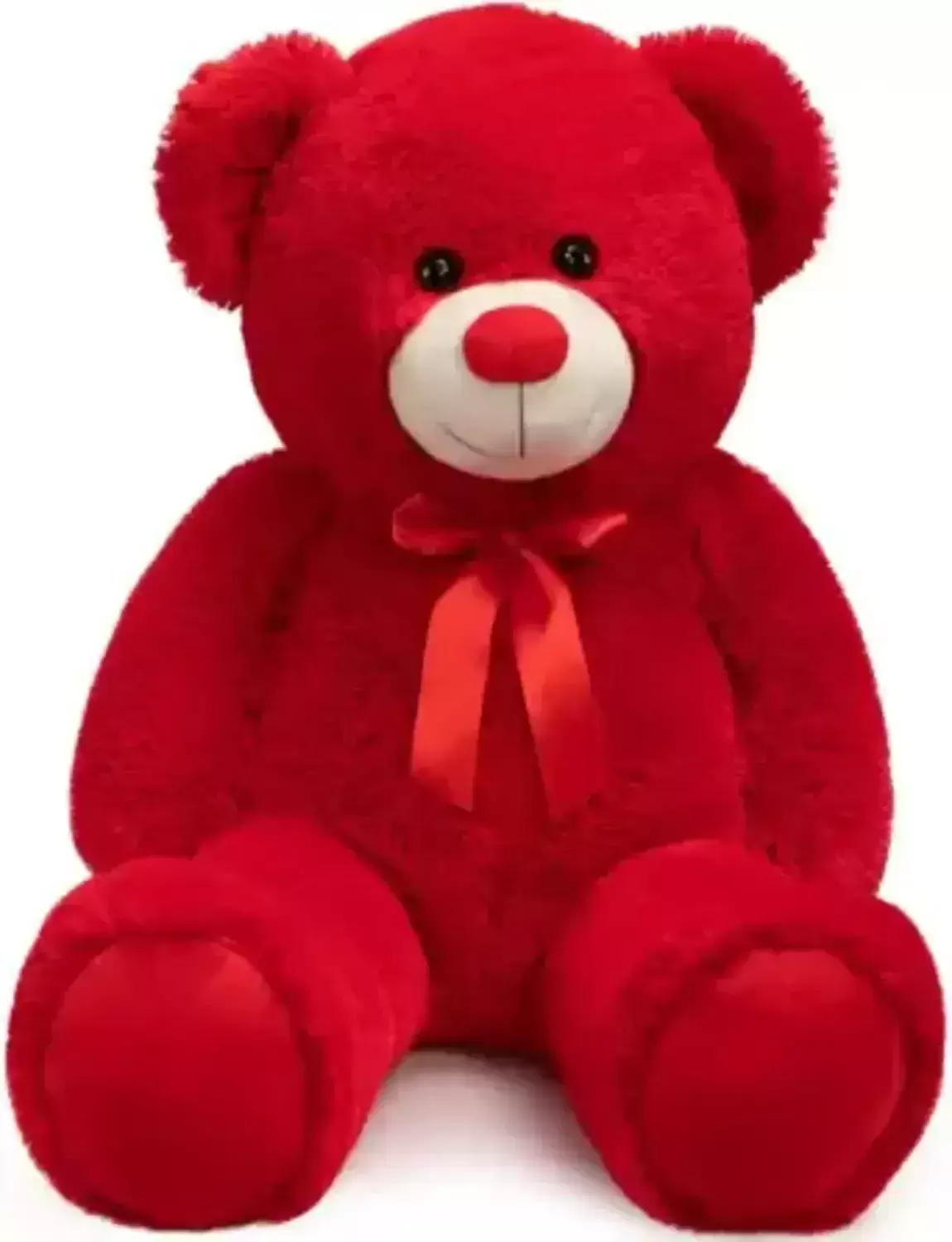 5 Feet Teddy bear stuffed animal soft toy gift Red