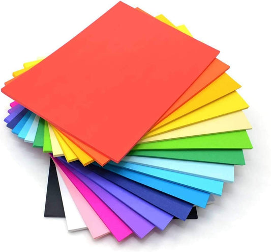 A4 Colored Paper Sheets Pack of 100