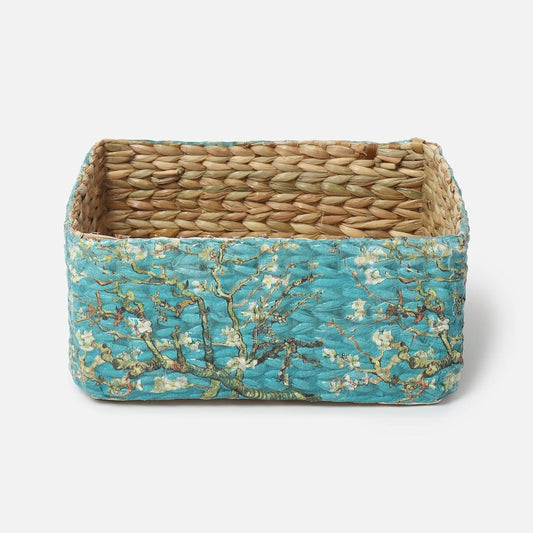Jute Desk Organizer Rectangular Box