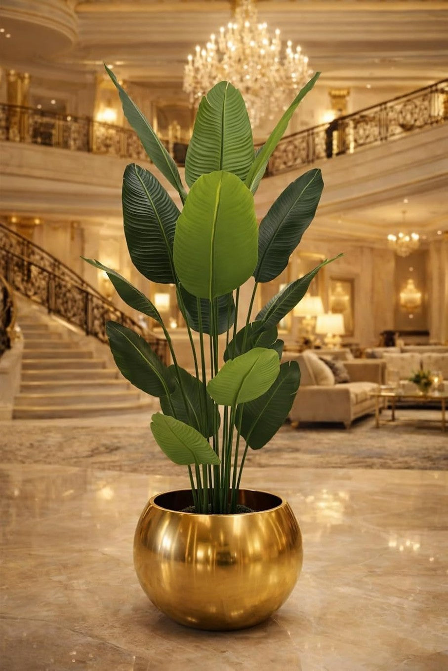 6ft Artificial Banana Tree Decorative Plant