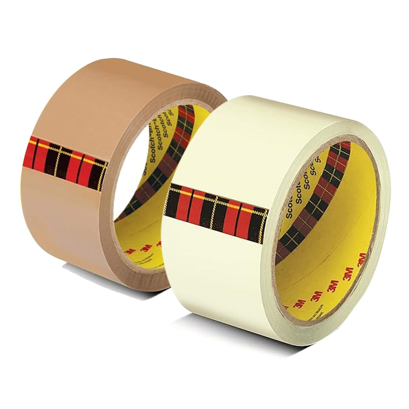 3M BOPP Packaging Tape | Clear + Brown