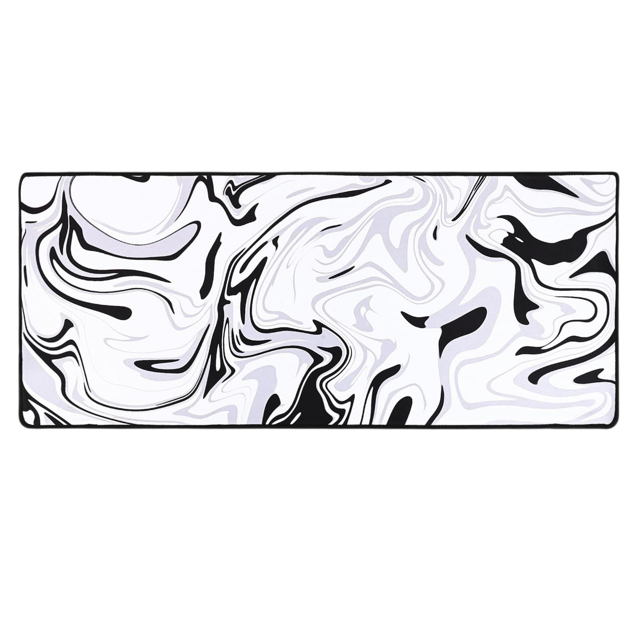 XXL Extended Mouse Pad Abstract White