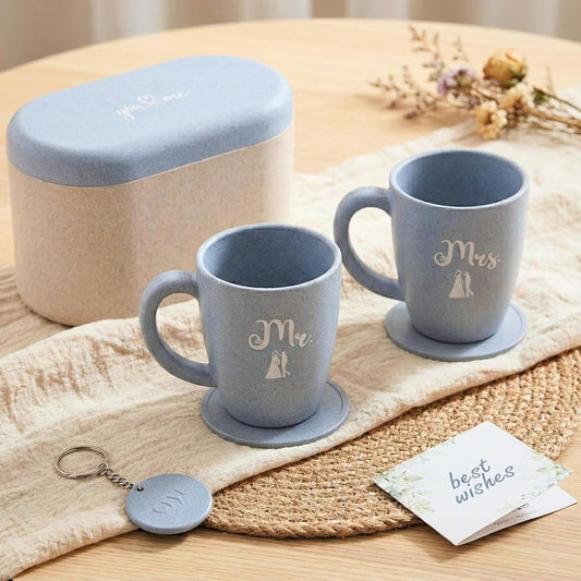 Mr & Mrs Couple Coffee Mug Gift Set