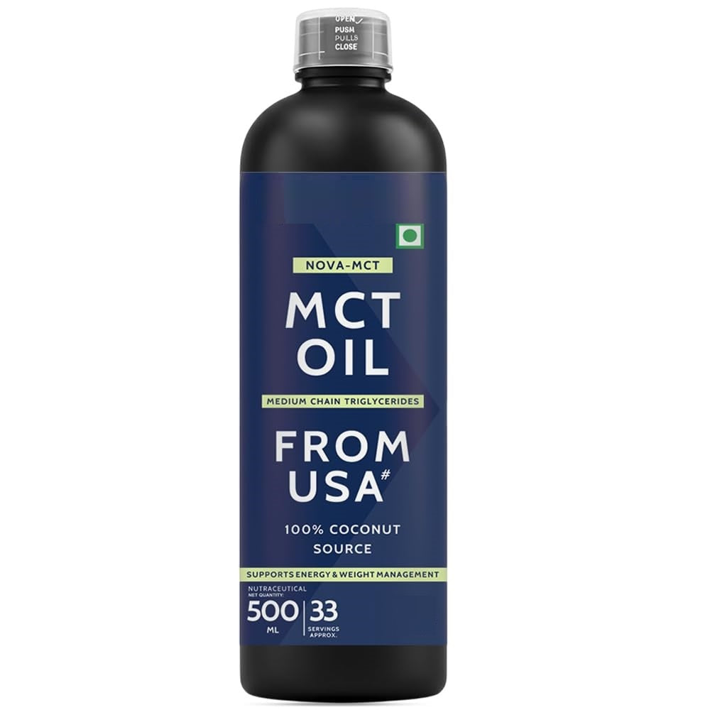 Pure MCT Oil C8 Coconut Keto Friendly 500ml
