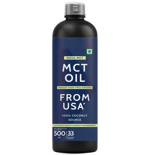 Pure MCT Oil C8 Coconut Keto Friendly 500ml
