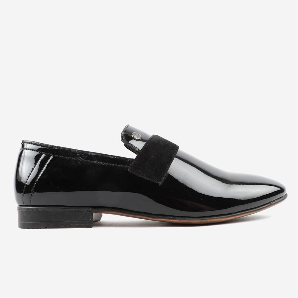 Mens Patent Formal Shoes (Size-10) (Color-BLACK)