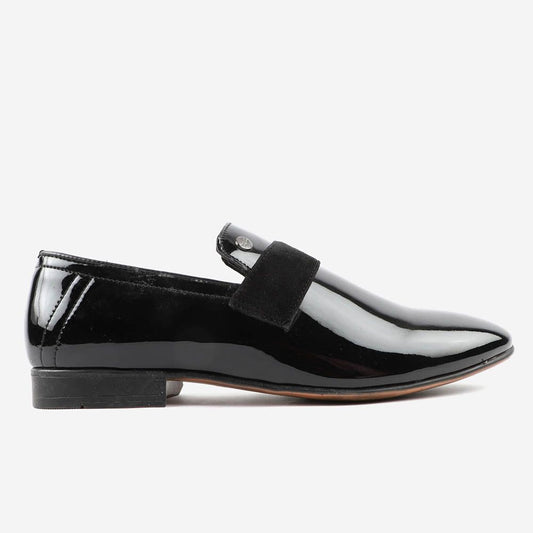 Mens Patent Formal Shoes (Size-10) (Color-BLACK)