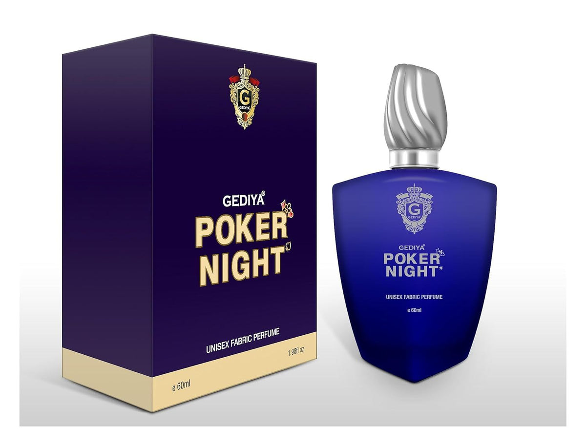 Poker Night 60ml Long Lasting Unisex Perfumes for Men & Women