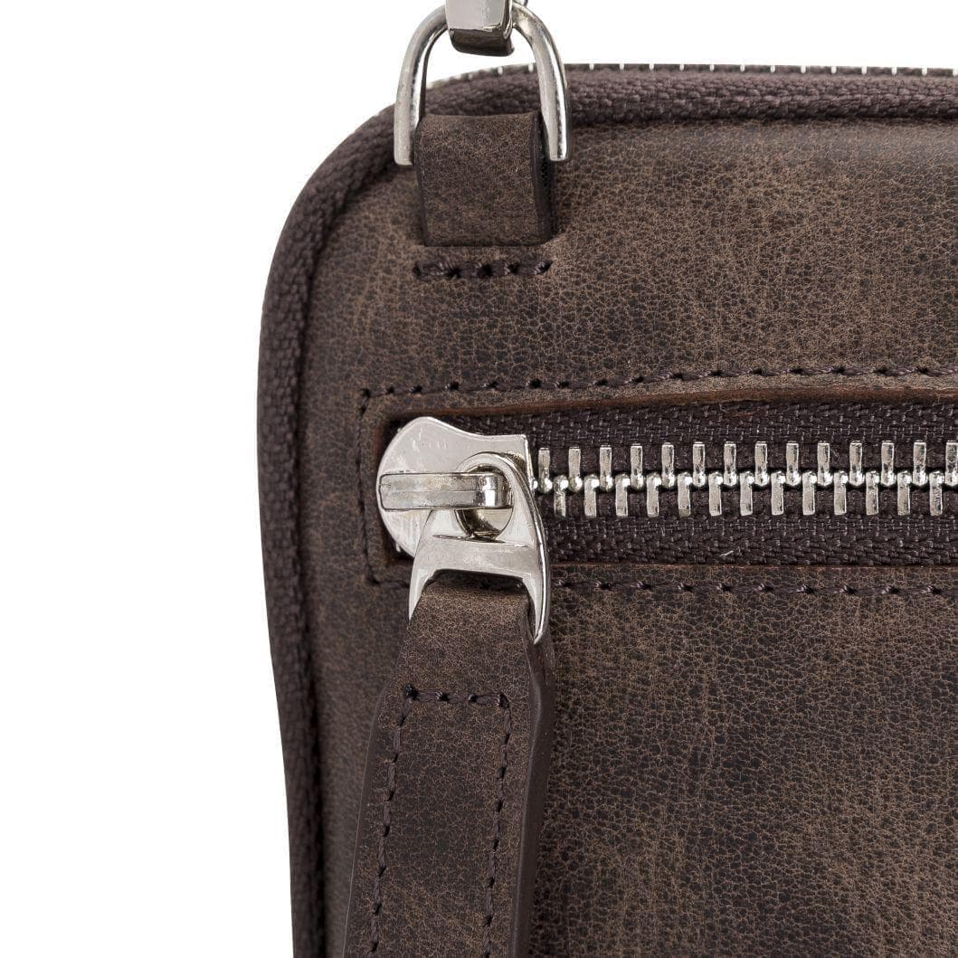 Nino Leather Crossbody Bag - Universal Wallet Case for Phones