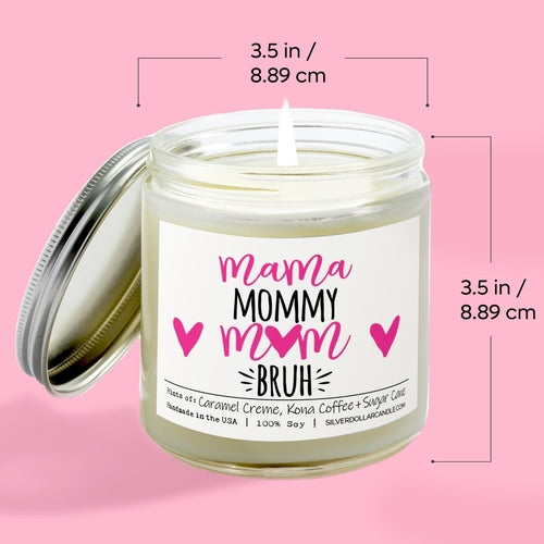 'I got it from my mama' Mom Candle - Sweet Honey & Ginger Scent,