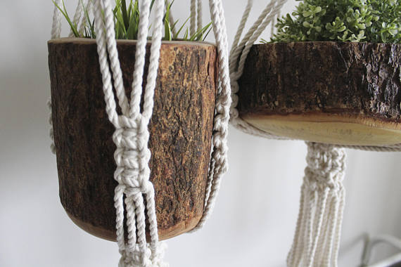 Large Macrame Plant Hanger, Hanging Planter, Plant