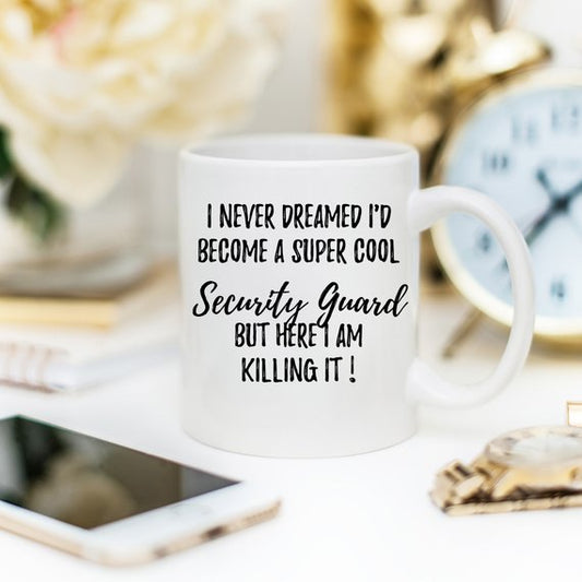 Security Guard Mug, Security Guard Gift, Funny