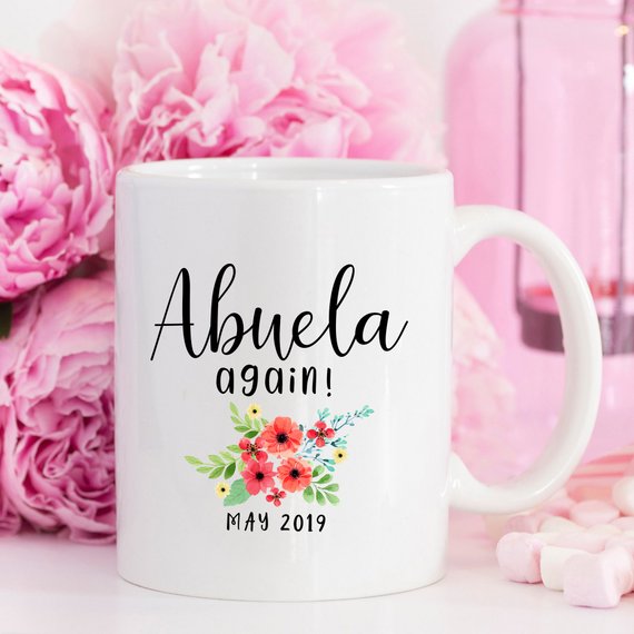 Spanish Grandma Mug New Abuela Gift for Abuela