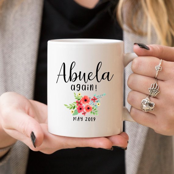 Spanish Grandma Mug New Abuela Gift for Abuela