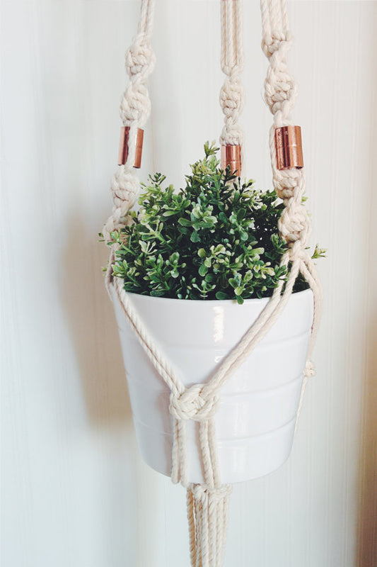 Macrame Plant Hanger, Hanging Planter