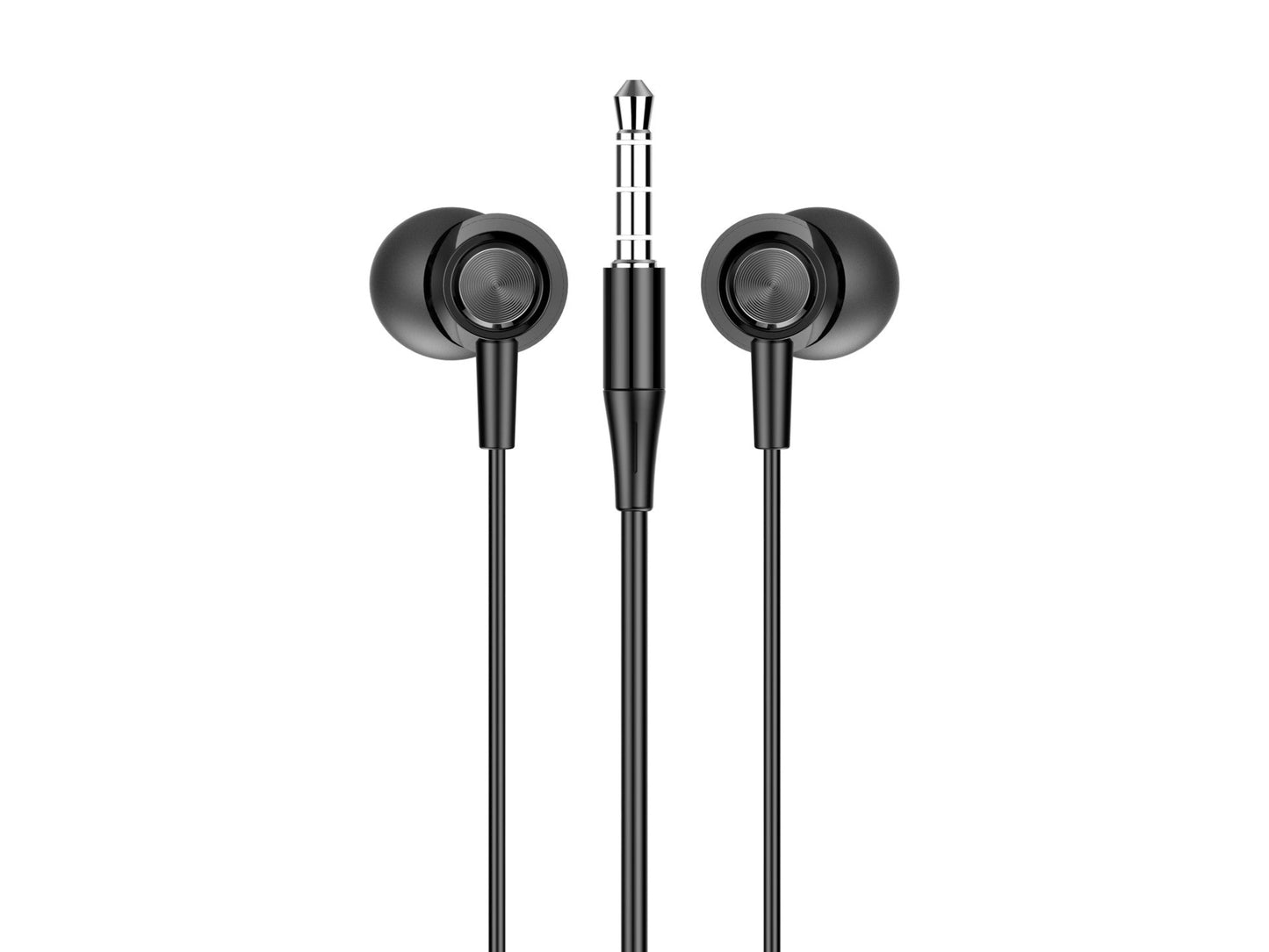 Techancy Auriculares Intra TD8025 Fio 3.5mm Estereo com Microfone Cabo