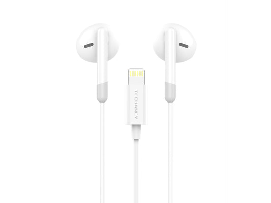 Techancy Auscultadores Estéreo Para Música TD8070 Branco, Função De