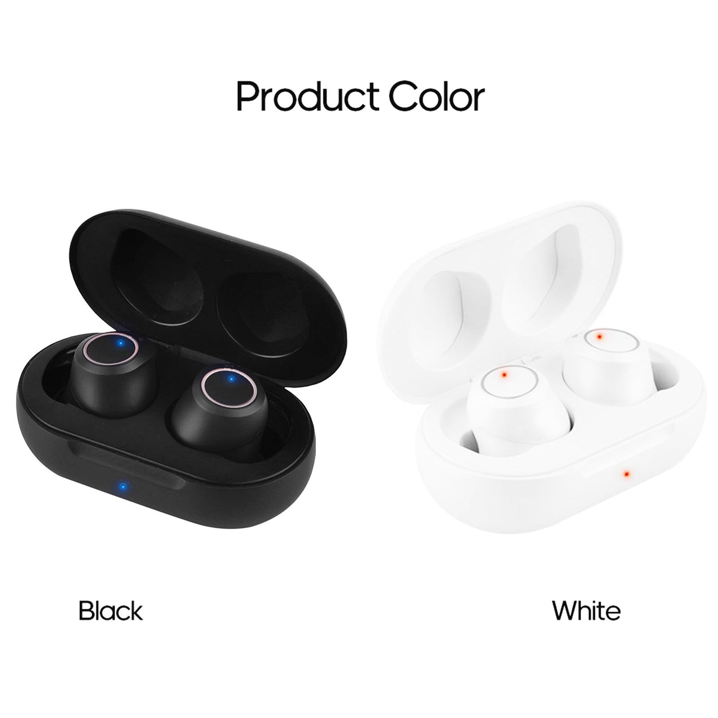 Invisible Rechargeable In-Ear Hearing With Charging Case