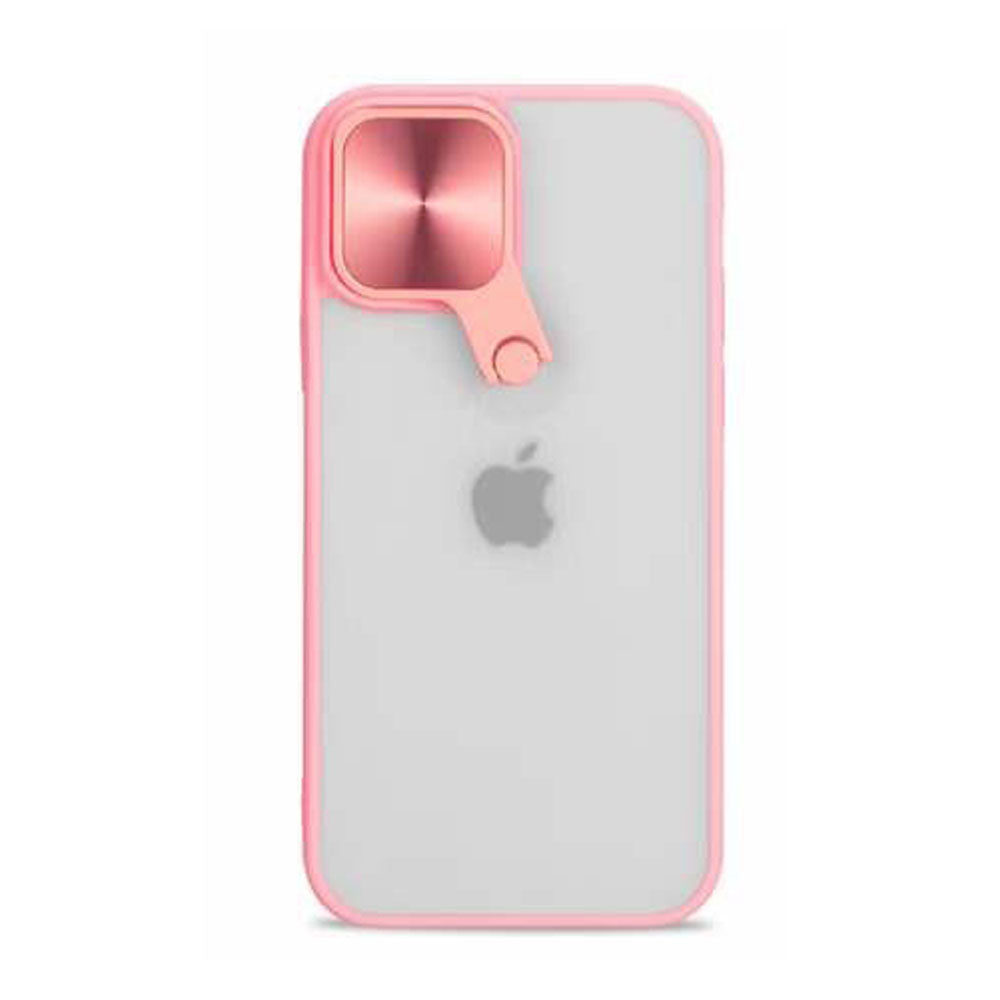KIKO Selfie Camera Lens Protection Case with Stand for iPhone 13 Pro