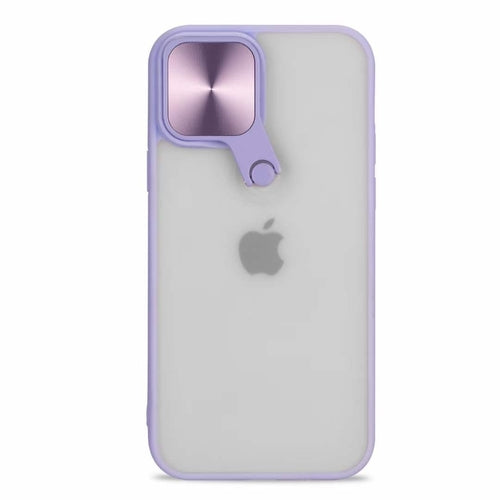 KIKO Selfie Camera Lens Protection Case with Stand for iPhone 13 Pro
