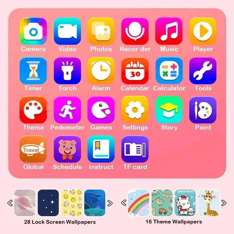 Kids Smart Touchscreen Learning Toy for 3-12 Year Olds