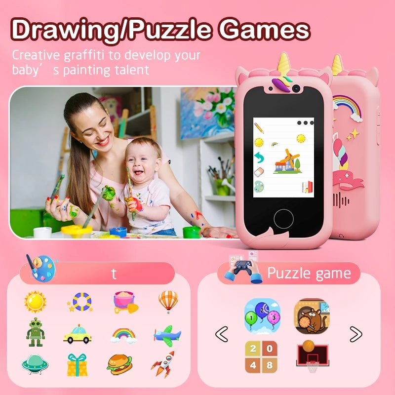 Kids Smart Touchscreen Learning Toy for 3-12 Year Olds