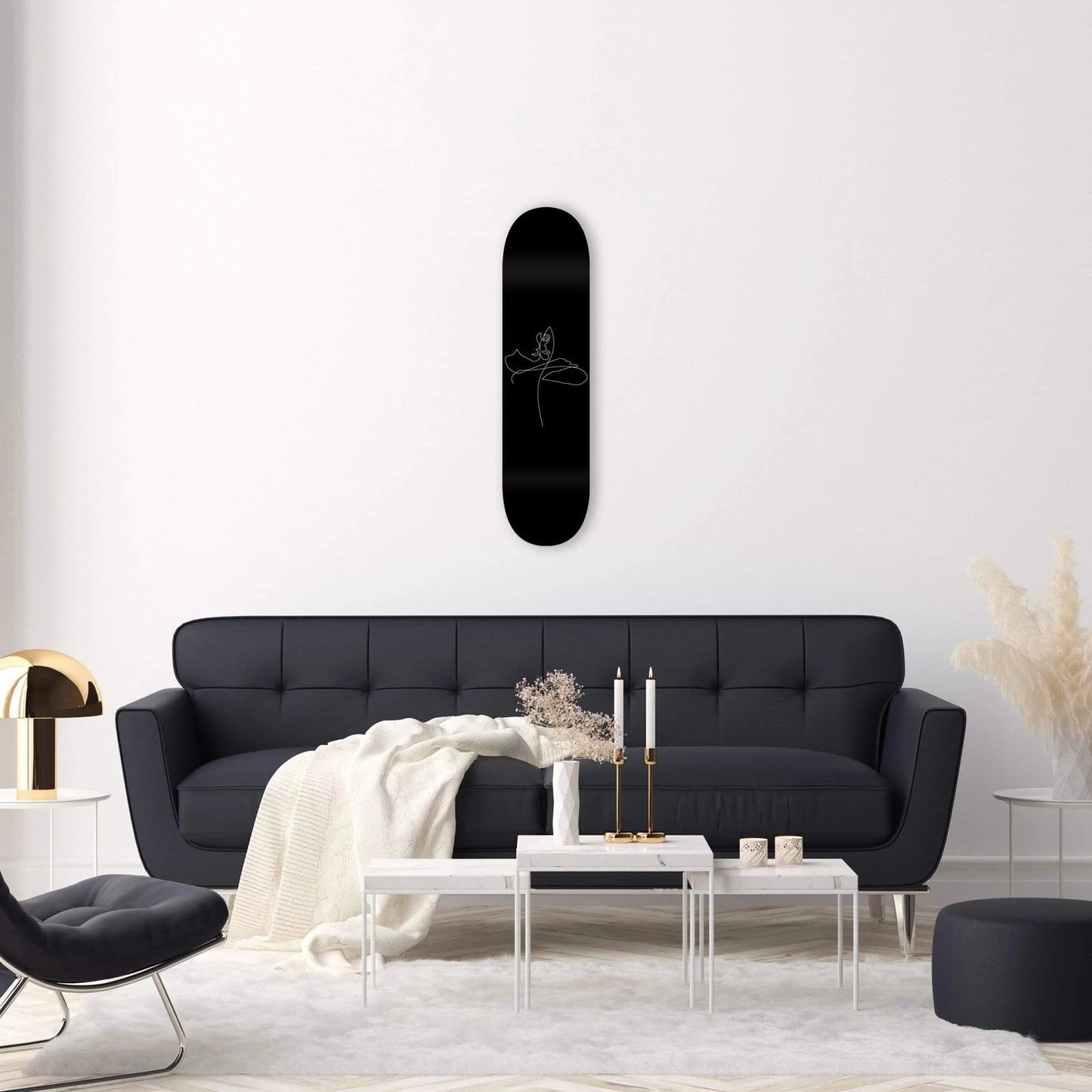 Sensual Choke Black Skateboard