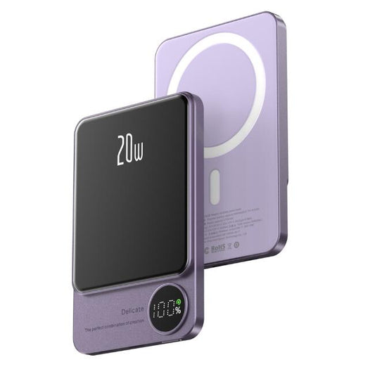 Magnetic Power Bank Wireless External Auxiliary Battery Pack