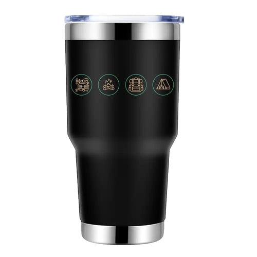 Camping Life 30oz Insulated Vacuum Sealed Tumbler