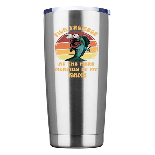 Fish Tremble 20oz Insulated Vacuum Sealed Tumbler