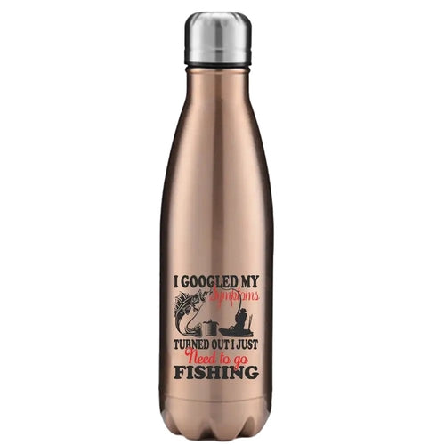 Fishing Symptoms 17oz Stainless Water Bottle