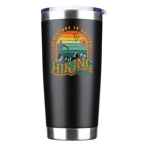 Adventure Is Calling Hiking 20oz Insulated Vacuum Sealed Tumbler