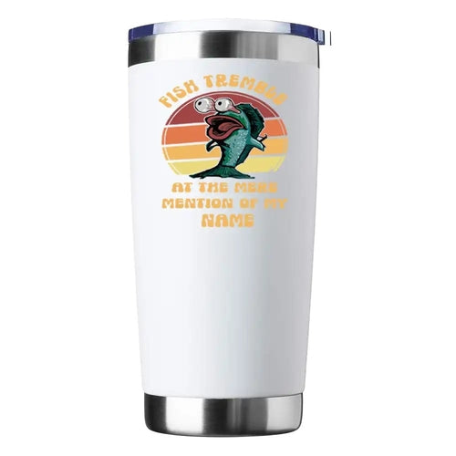 Fish Tremble 20oz Insulated Vacuum Sealed Tumbler