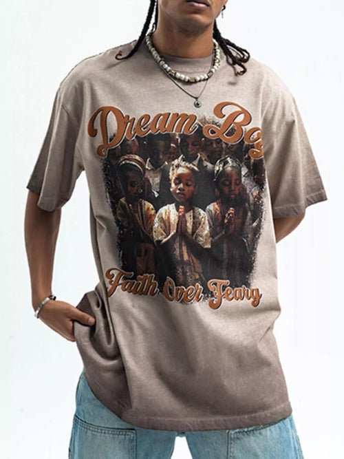 Men's Graphic Fashion Short Sleeve T-Shirt