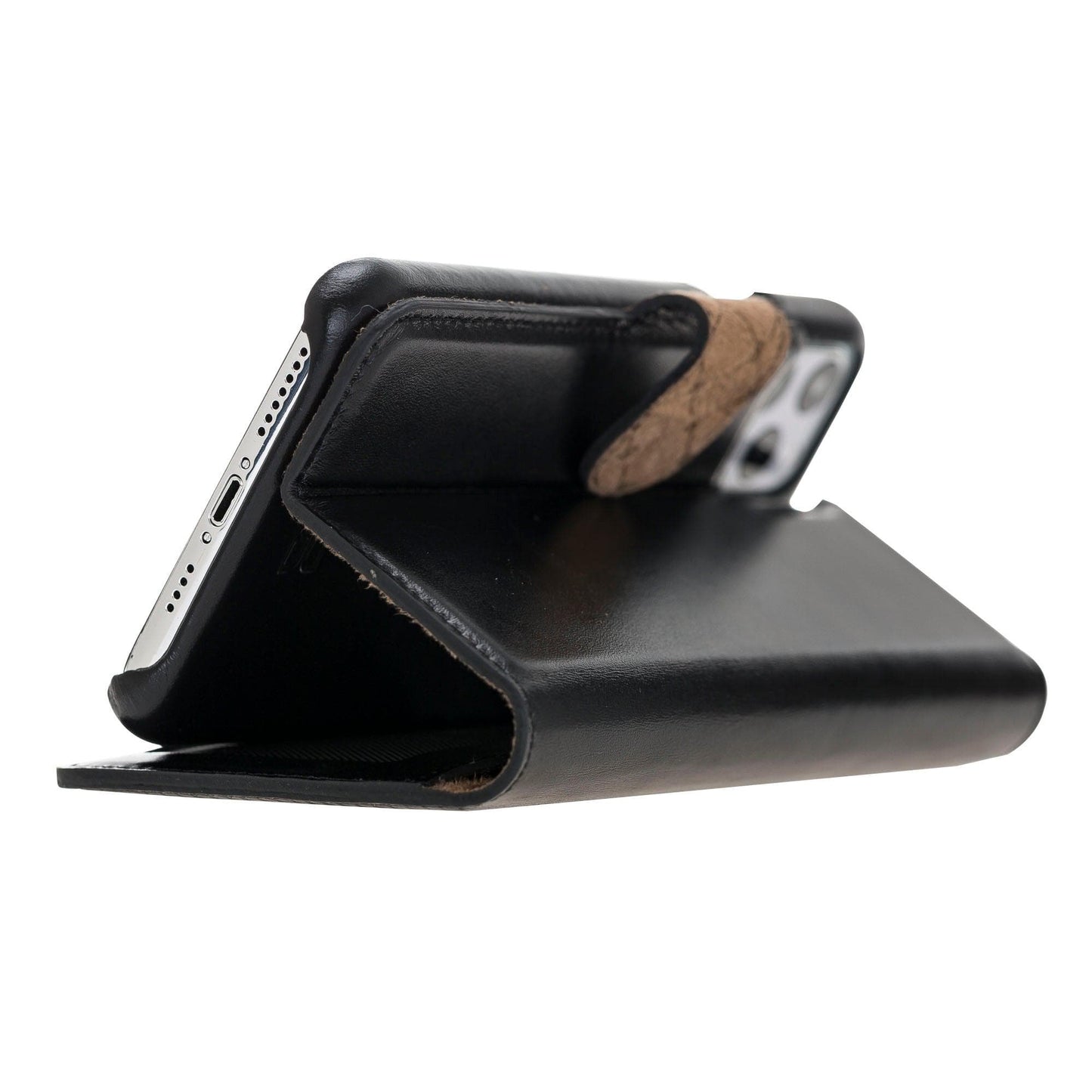 Detachable Fully Covering Leather Wallet Case For Apple iPhone 11