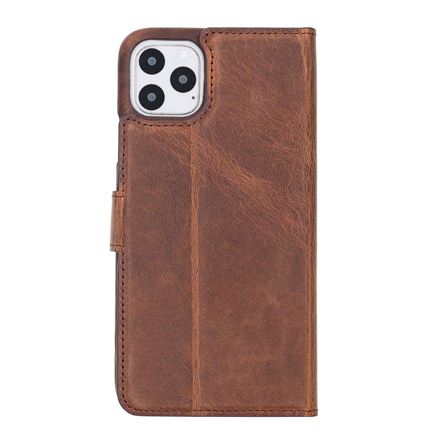 Detachable Fully Covering Leather Wallet Case For Apple iPhone 11