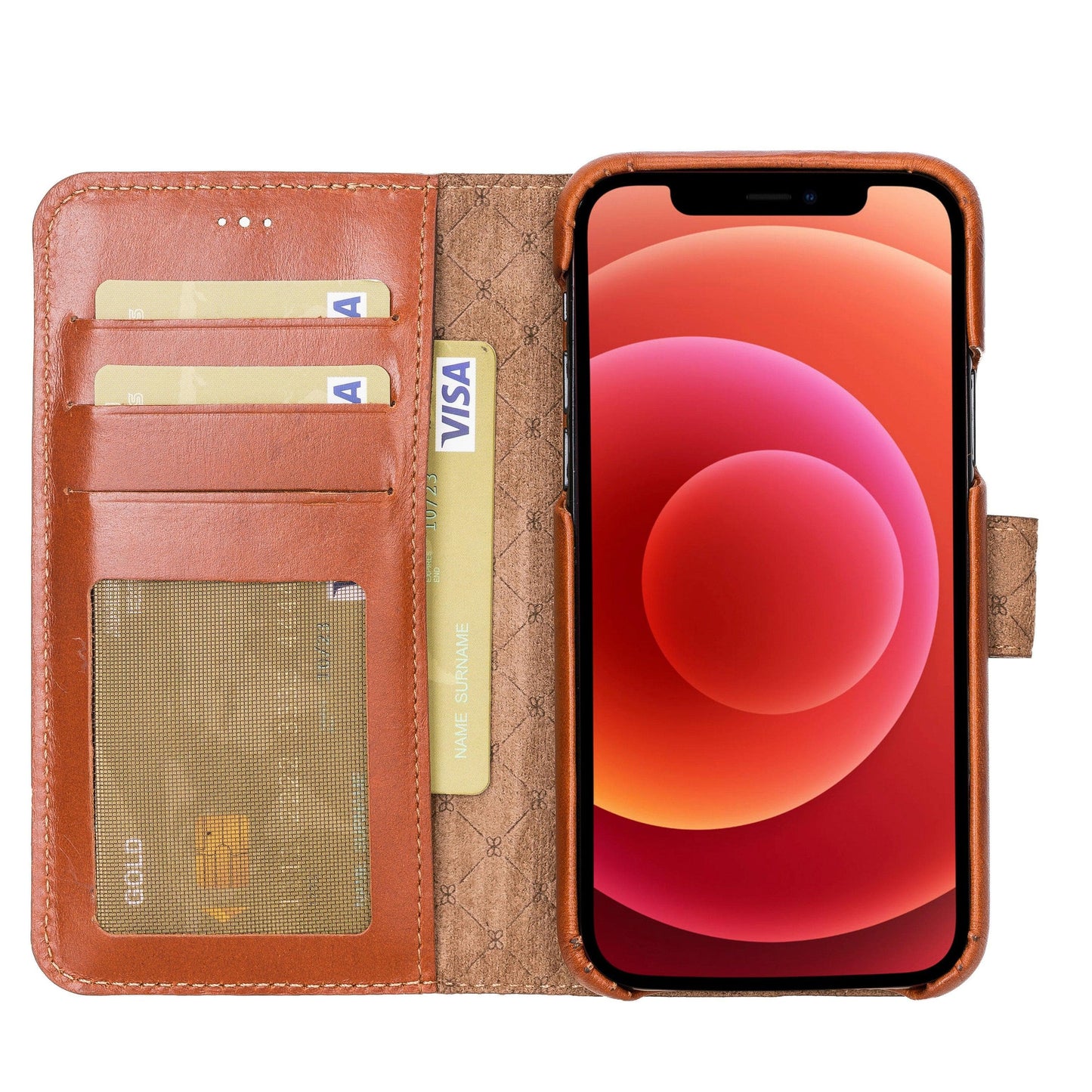 Detachable Fully Covering Leather Wallet Case For Apple iPhone 11